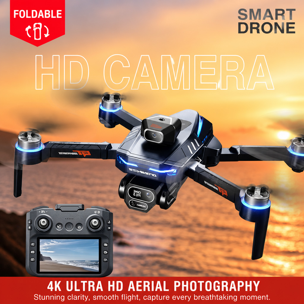 Drone Camera With Gimbal - GT8 GPS Drones 360° Obstacle Avoidance