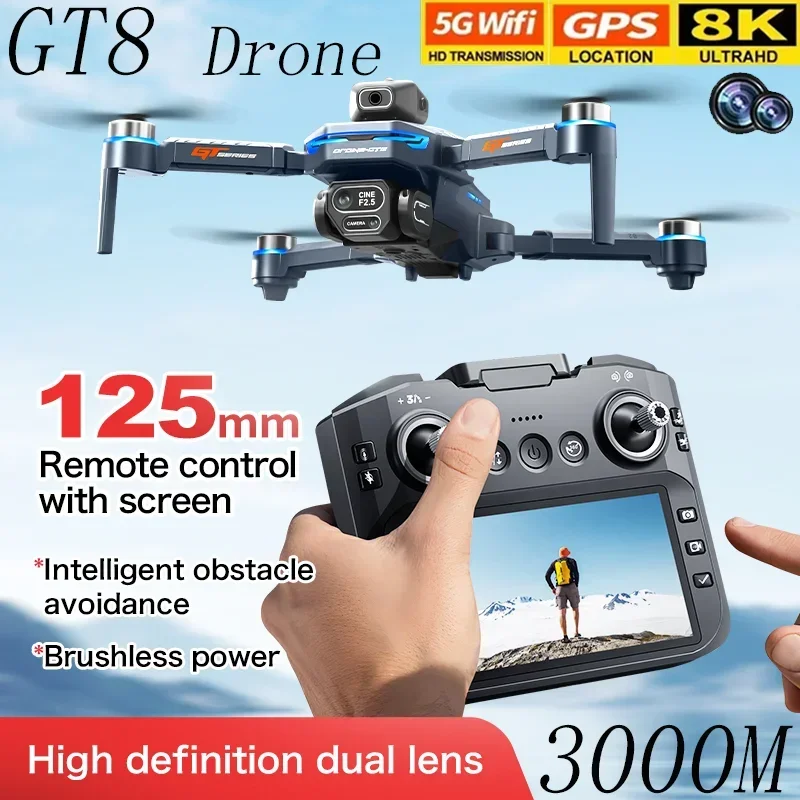 GT8 Drone Obstacle Avoidance B - Drone Camera Professional 评论和价格