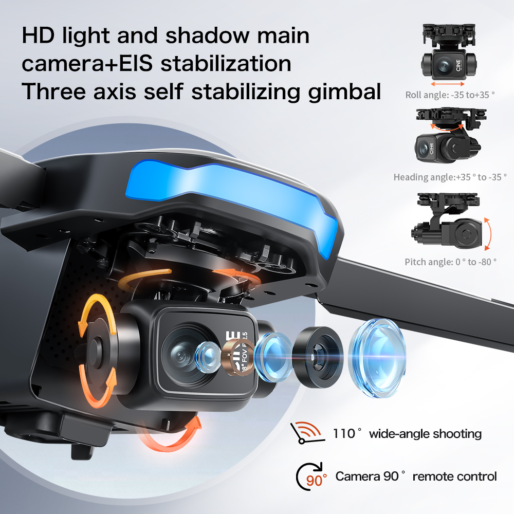 S-X1 MAX GPS Drone with 3-Axis - Drone Camera Professional 评论和价格