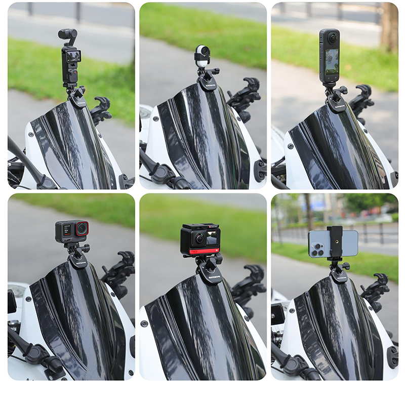 Motorcycle Windshield Action C - Drone Camera Action 评论和价格